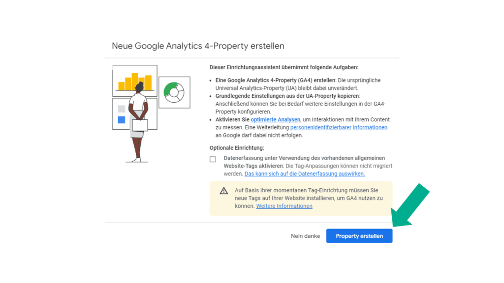 Abbildung 3 Google Analytics 4 Property erstellen
